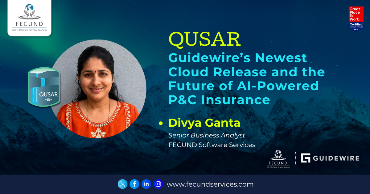 Qusar: Guidewire’s Newest Cloud Release and the Future of AI-Powered P&C Insurance